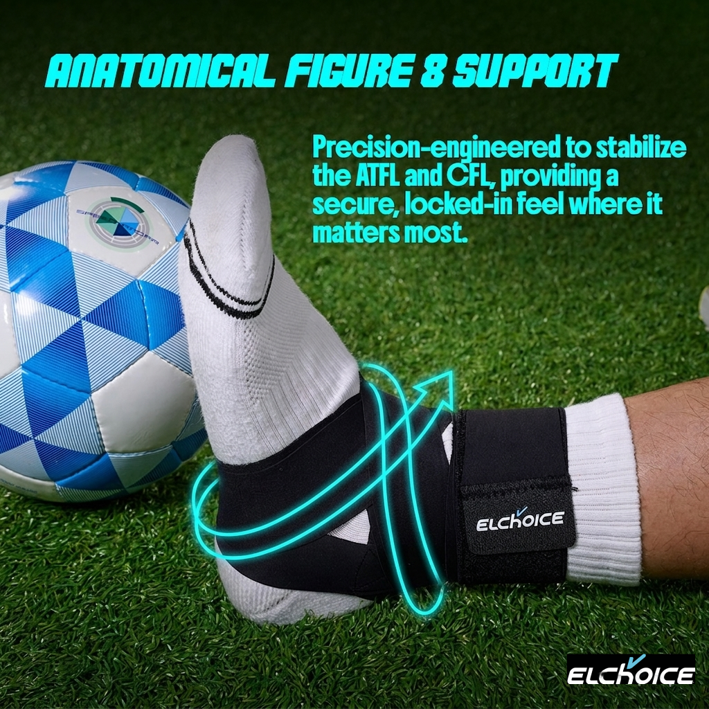 [KOREA BEST SELLER] Elchoice Ankle Taping Support V1.5